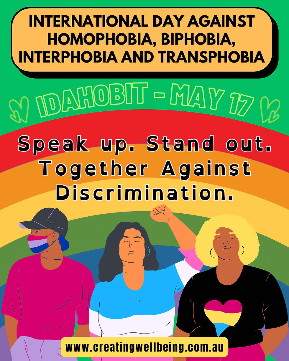 IDAHOBIT DAY!