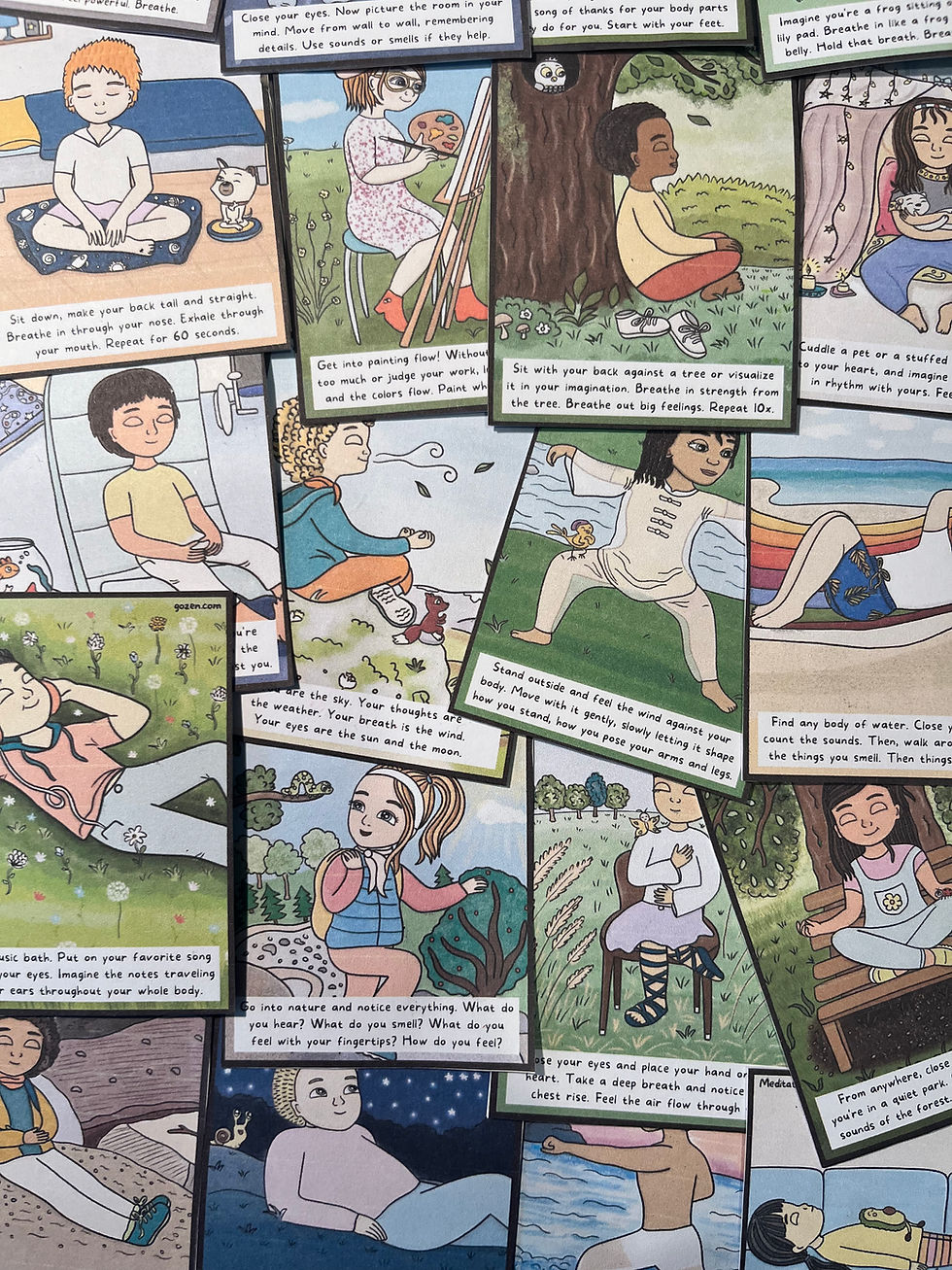 GoZen Meditation Mini Cards