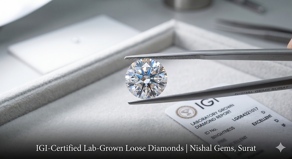 Premium loose lab-grown diamonds wholesale manufacturer India