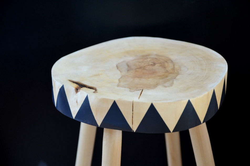 Miniatura: stolik BRZOZOWY grafit 30