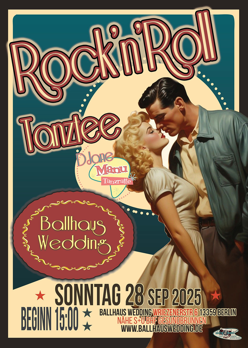 Rock´N Roll Tanztee