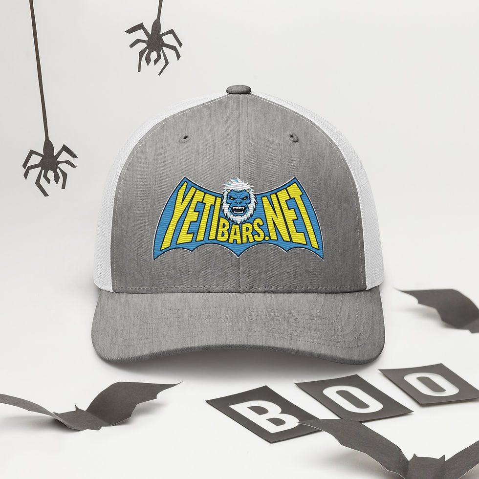 Thumbnail: Yeti Bars Dark Knight Trucker Cap