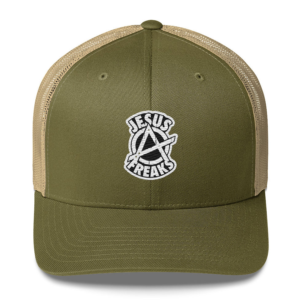 Thumbnail: Yeti Bars Jesus Freaks Trucker Cap 
