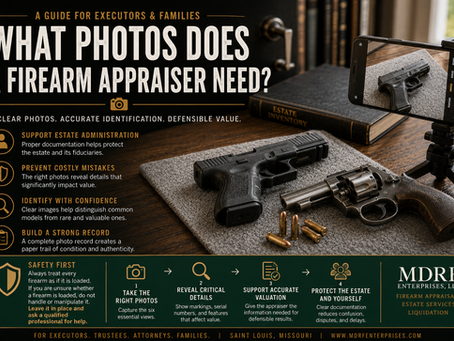 What Photos Does a Firearm Appraiser Need? A Guide for Executors and Families