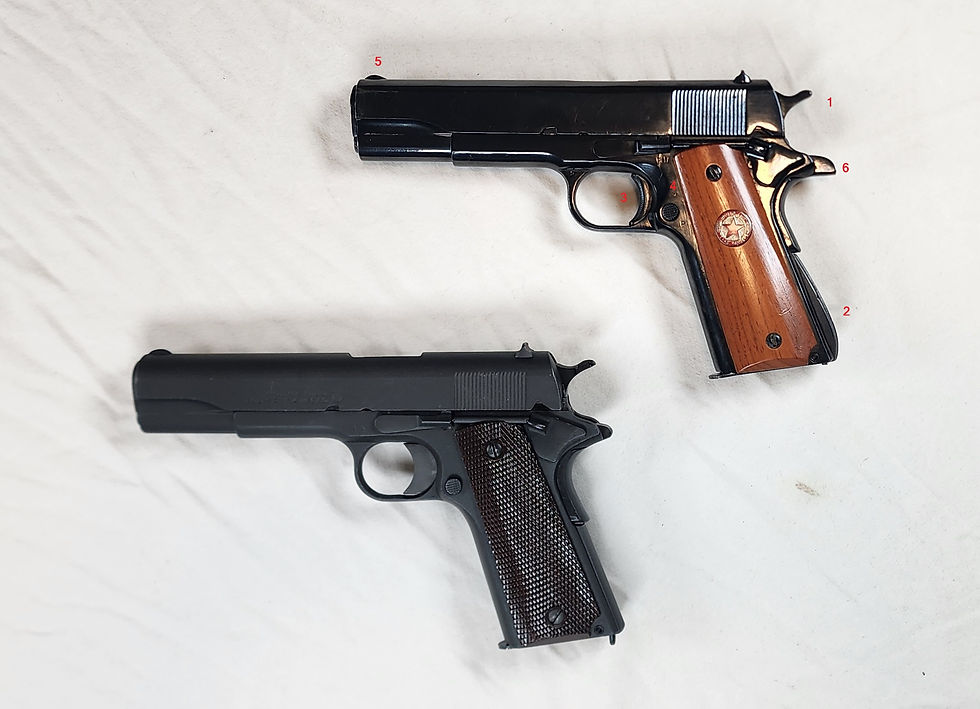 1911-A1 vs 191 Comparison Features