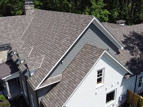 GAF Slateline & Sheffield Metals standing seam roof in Atlanta, GA