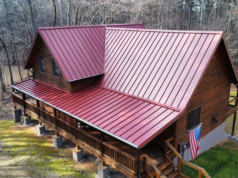 Standing seam metal roof in Palmetto, GA