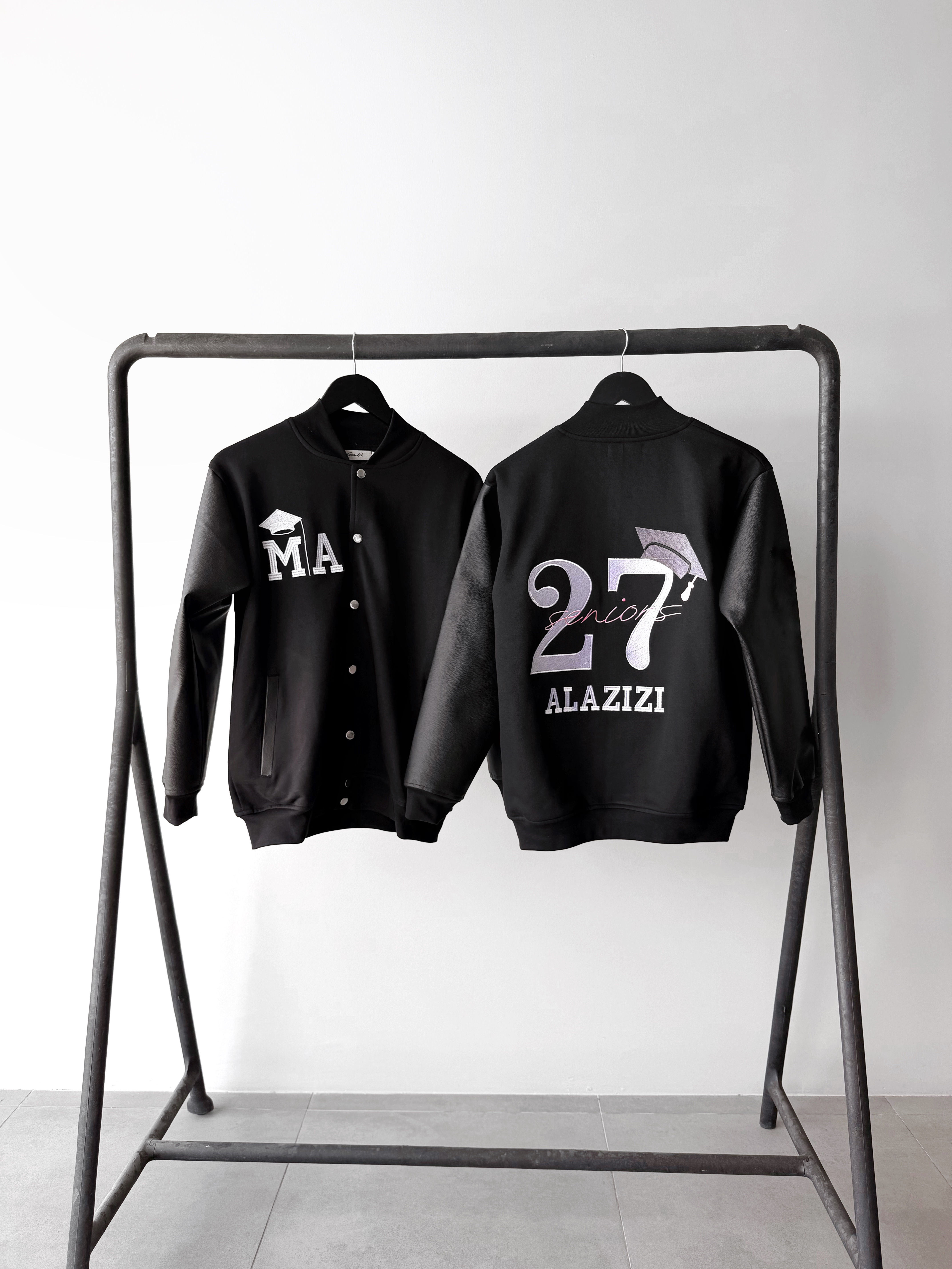 Embroidered Varsity Jacket 20