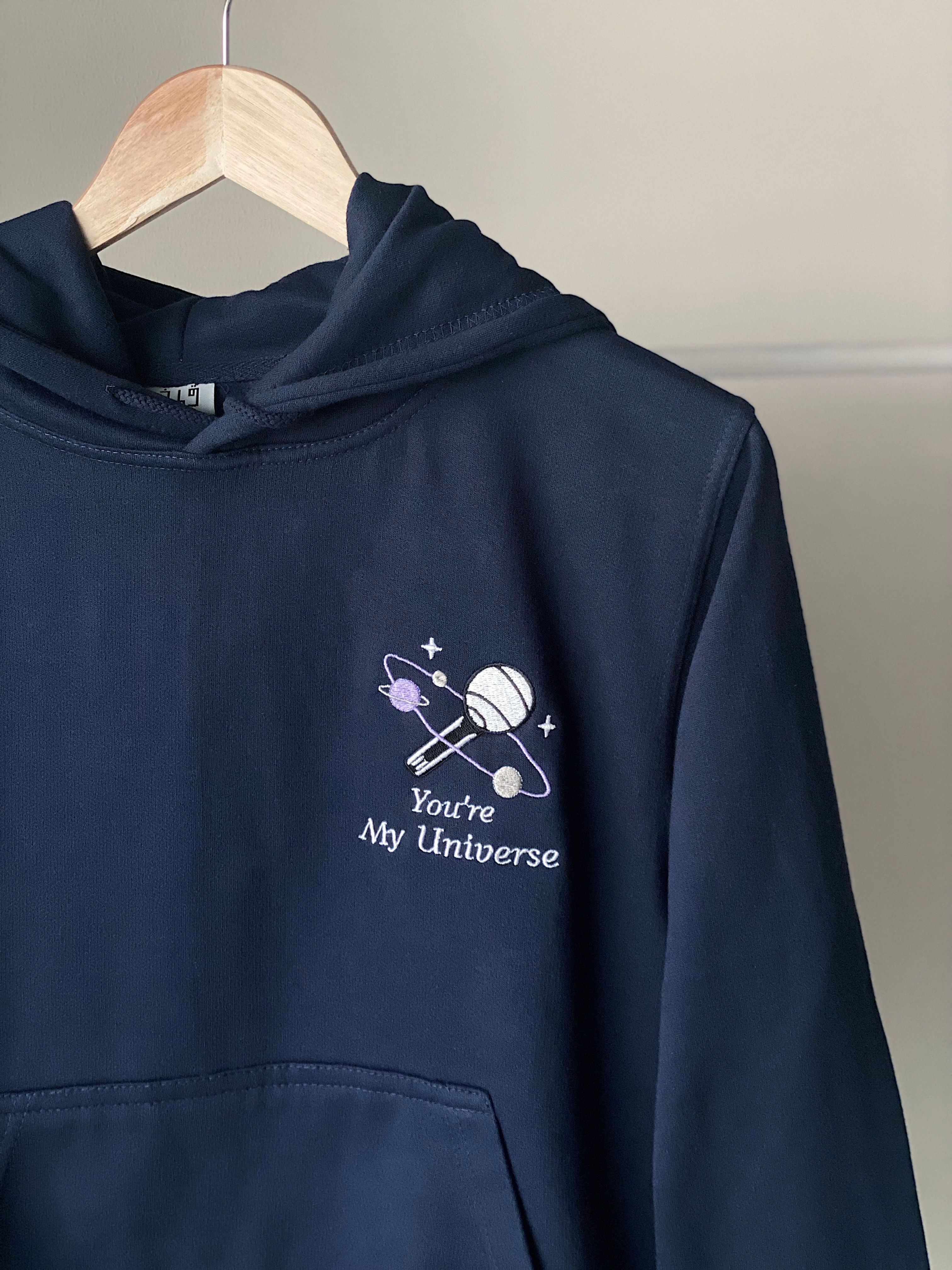 You're My Universe Embroidered Hoodie