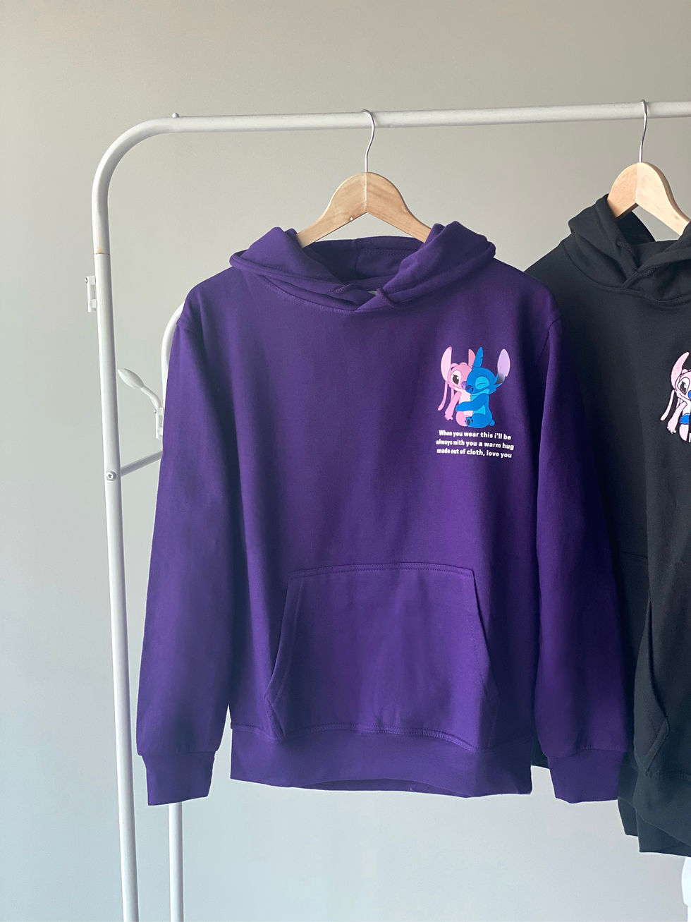 Thumbnail: Stitch and Angel Printed Hoodie 02