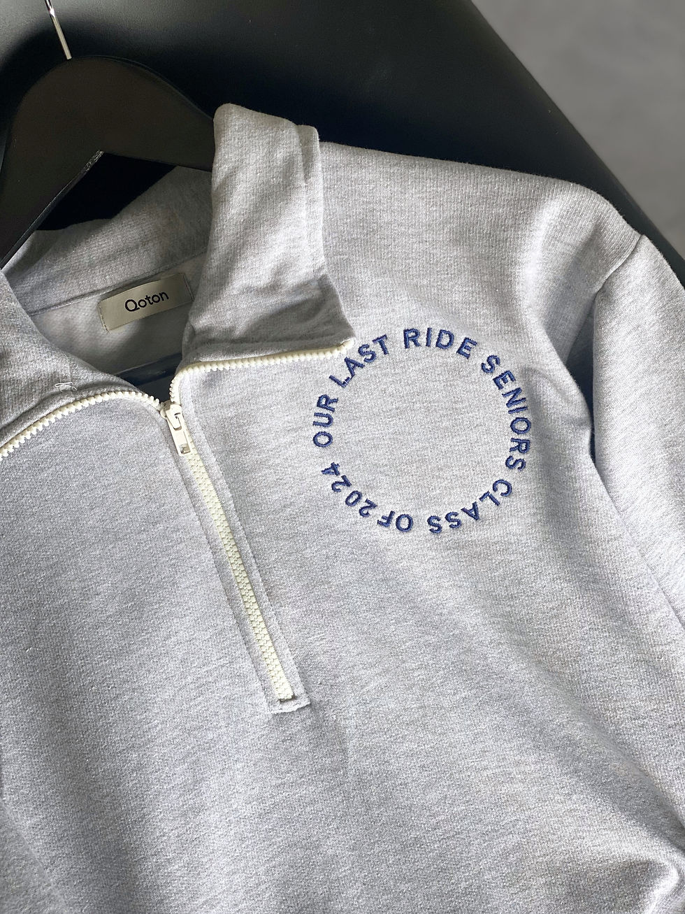 Thumbnail: Embroidered Senior Zipper Jacket 03