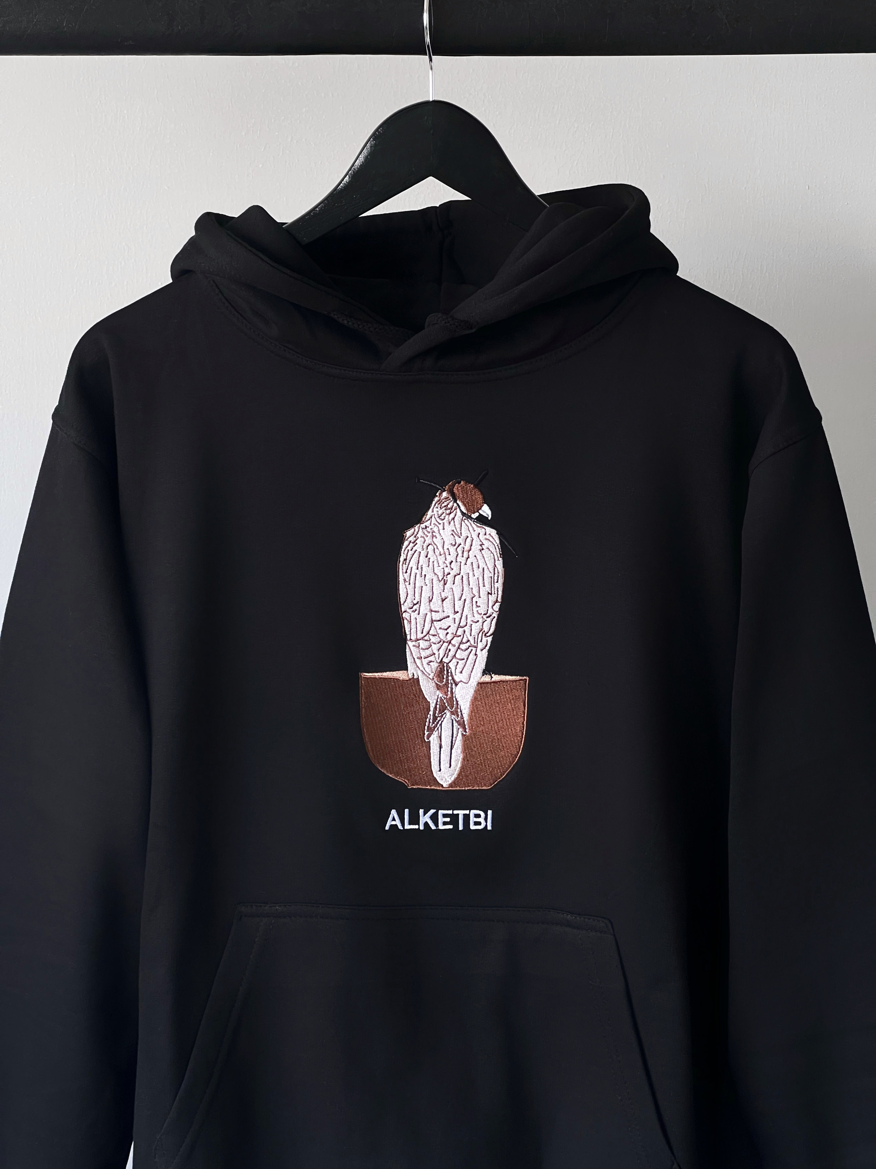 Falcon Embroidered Hoodie 1