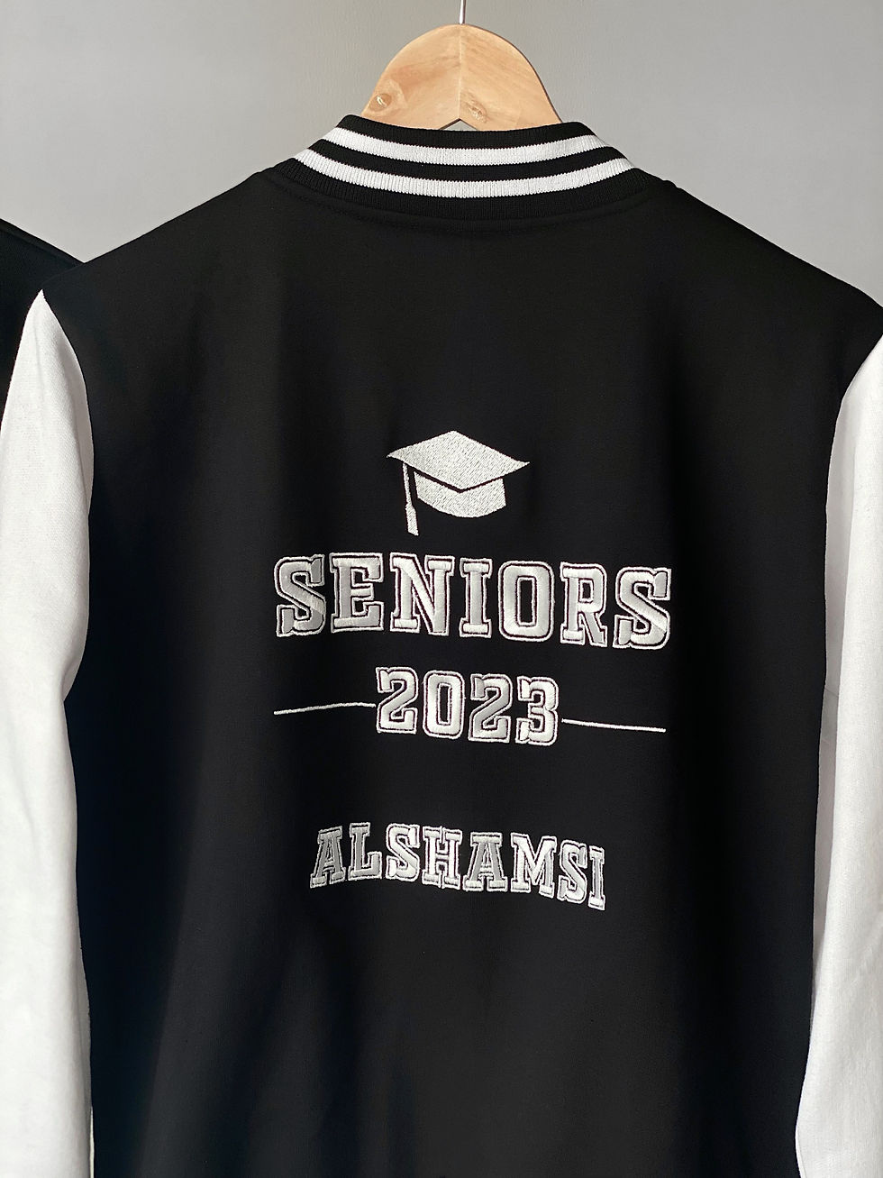 Thumbnail: Embroidered Varsity Jacket 01