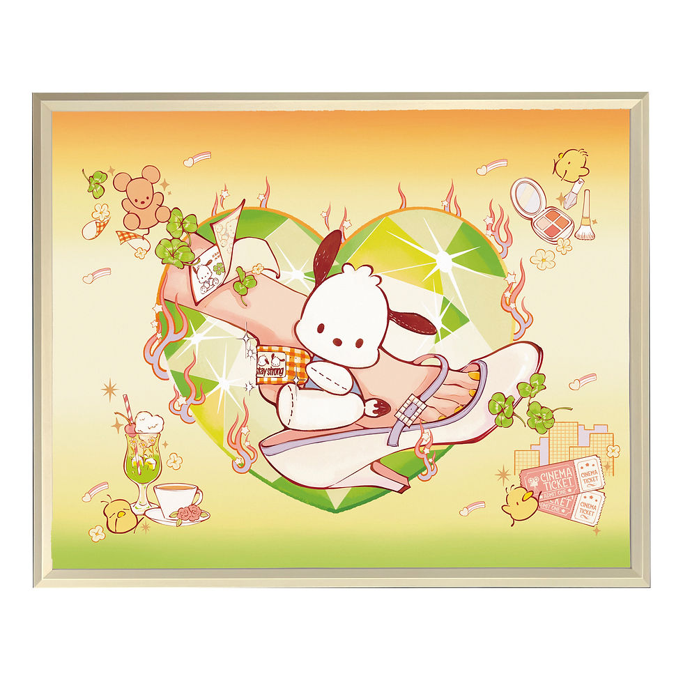 miki　プリント作品＿ポチャッコ