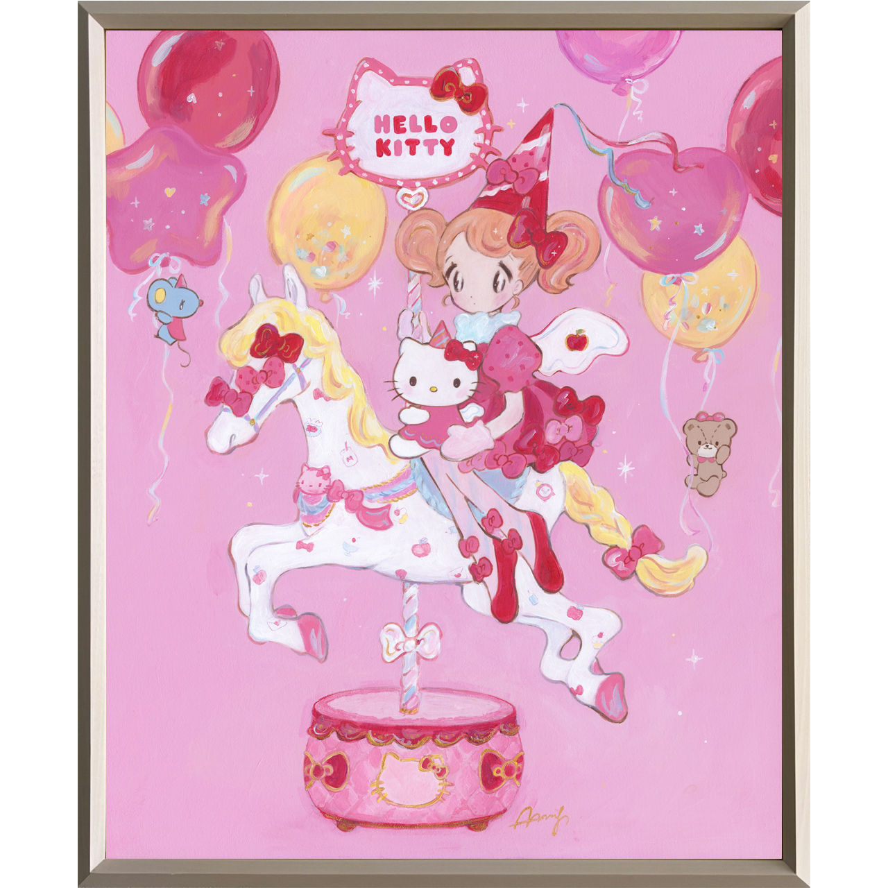 ア〜ミ〜 複製原画_Kitty 50th