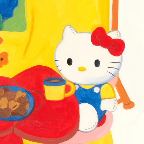 中島ミドリ 複製原画_Kitty 50th | galerielemonde 中島ミドリ 複製原画_Kitty 50th | galerielemonde
