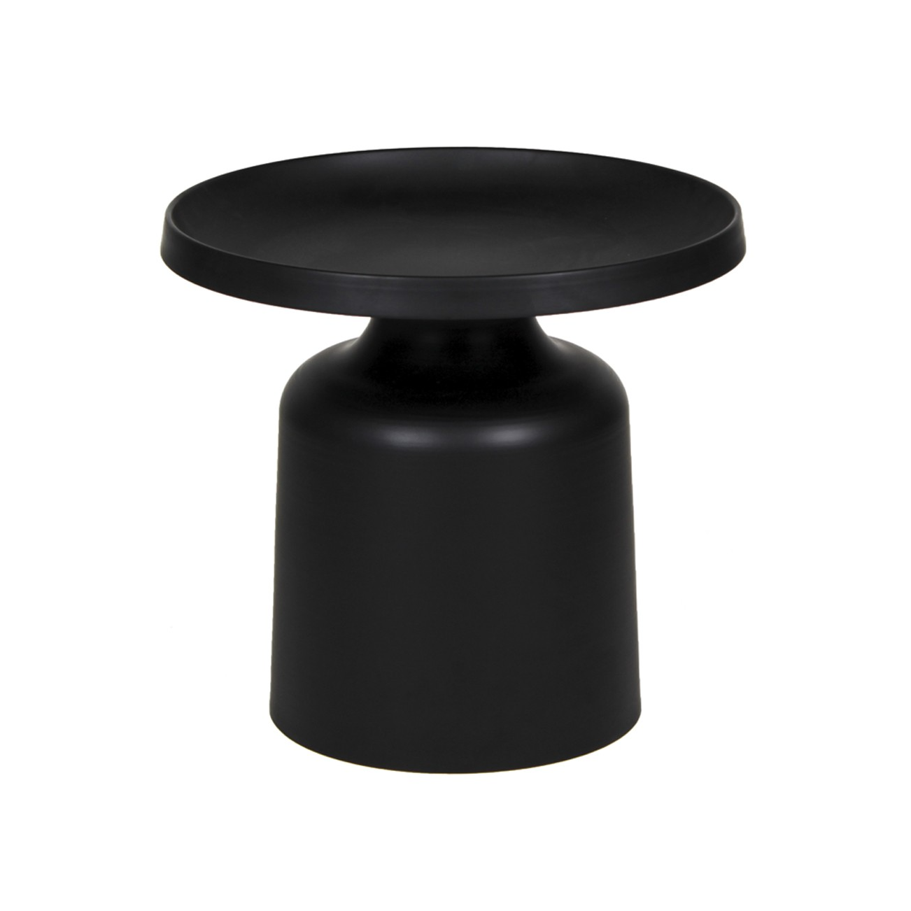 Sleek Minimalist Circular Outdoor Side Table with Anti Corrosive Finish