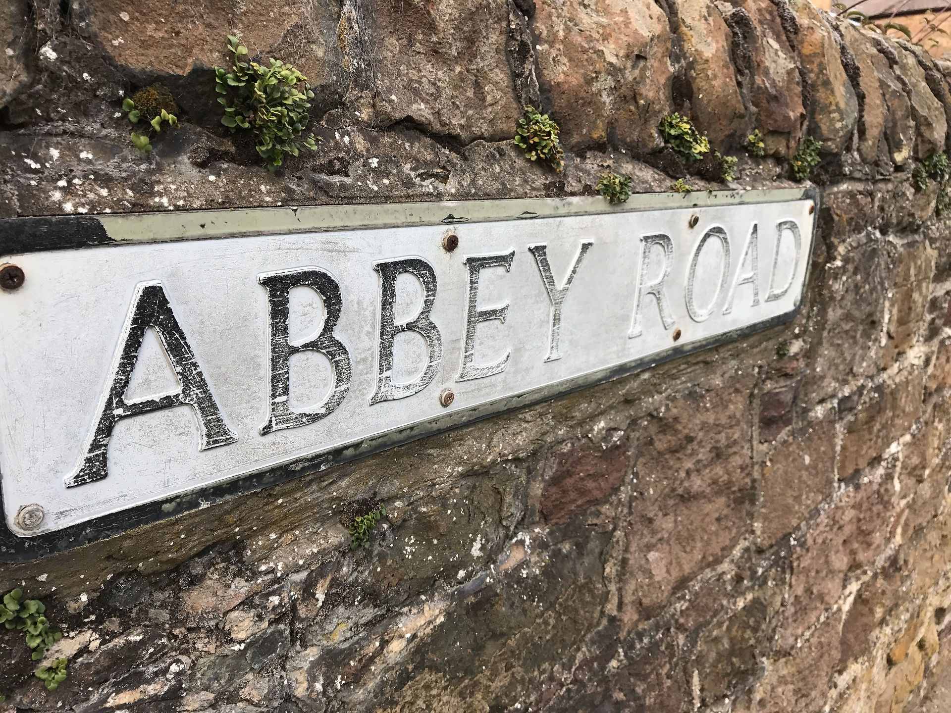 Street sign in England