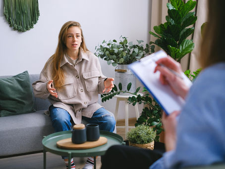 Explicação de como é a terapia na modalidade presencial