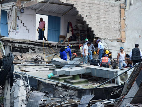 TERREMOTO DE 7.1 ESTREMECE MEXICO