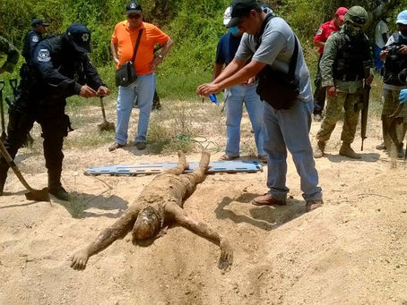MEXICO: CENTENARES DE FOSAS CLANDESTINAS Y CUERPOS LOCALIZADOS EN 44 CIUDADES