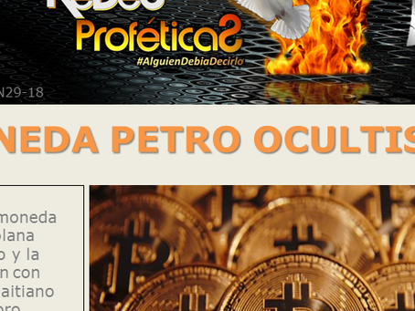 VENEZUELA ANUNCIÓ LA CRIPTOMONEDA "PETRO"Y EL PASTOR JAIRO ALFONSO NOS INFORMA "QUE S