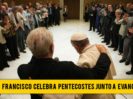 PAPA HARA CELEBRACION DE PENTECOSTES CON EVANGELICOS EN EL VATICANO