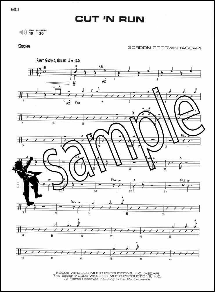Thumbnail: Big Phat Band - Drums Bk/Audio (Percussion)