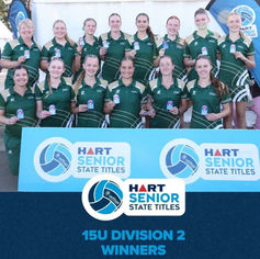 15yrs representative team win 2026 NSW HART Senior State Titles 15U Division 2