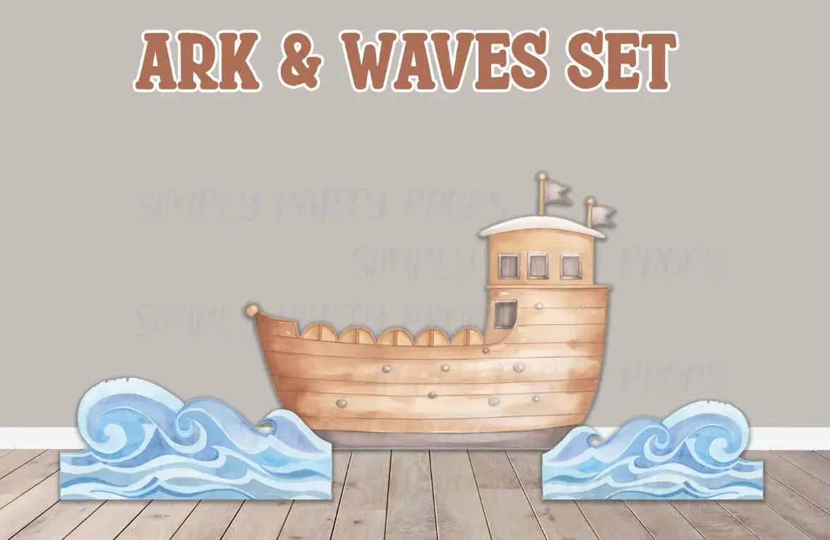 D756 HS ARK & WAVES PARTY PROPS