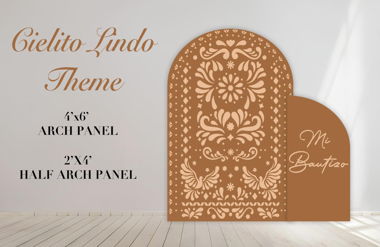Party Prop Panel, Easy Party Decor, Cielito lindo theme, Talavera Panel