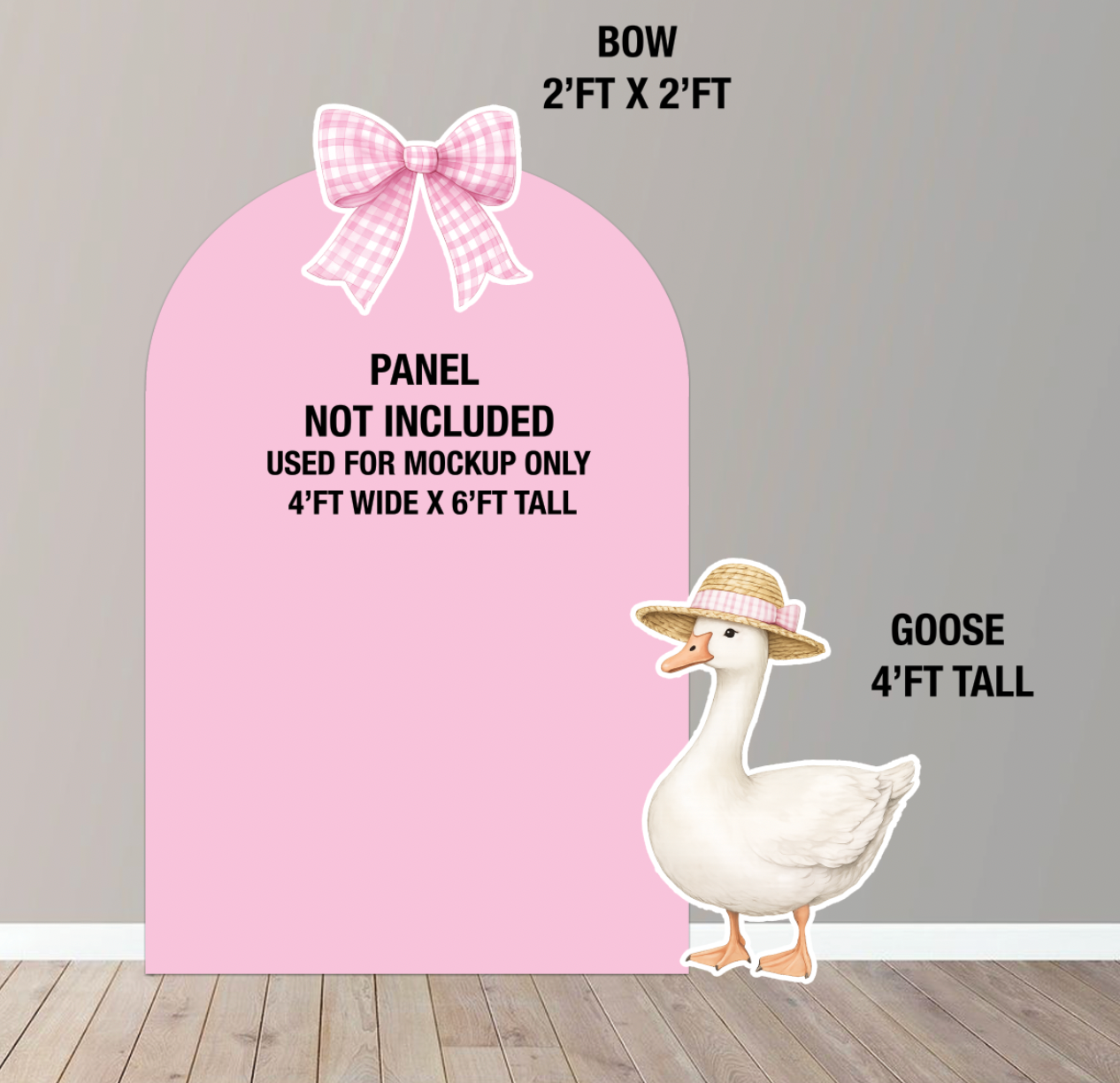D2149HS GOOSE AND BOW