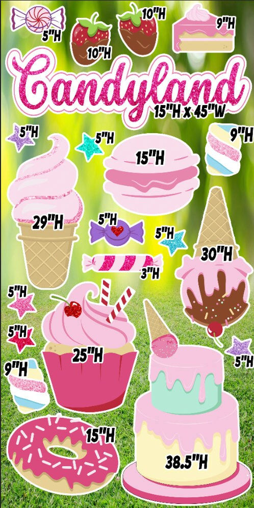 D205 FS ICE CREAM SET PARTY PROPS