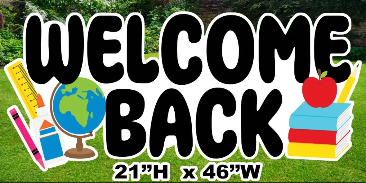 D229 QS WELCOME BACK TO SCHOOL PARTY PROPS
