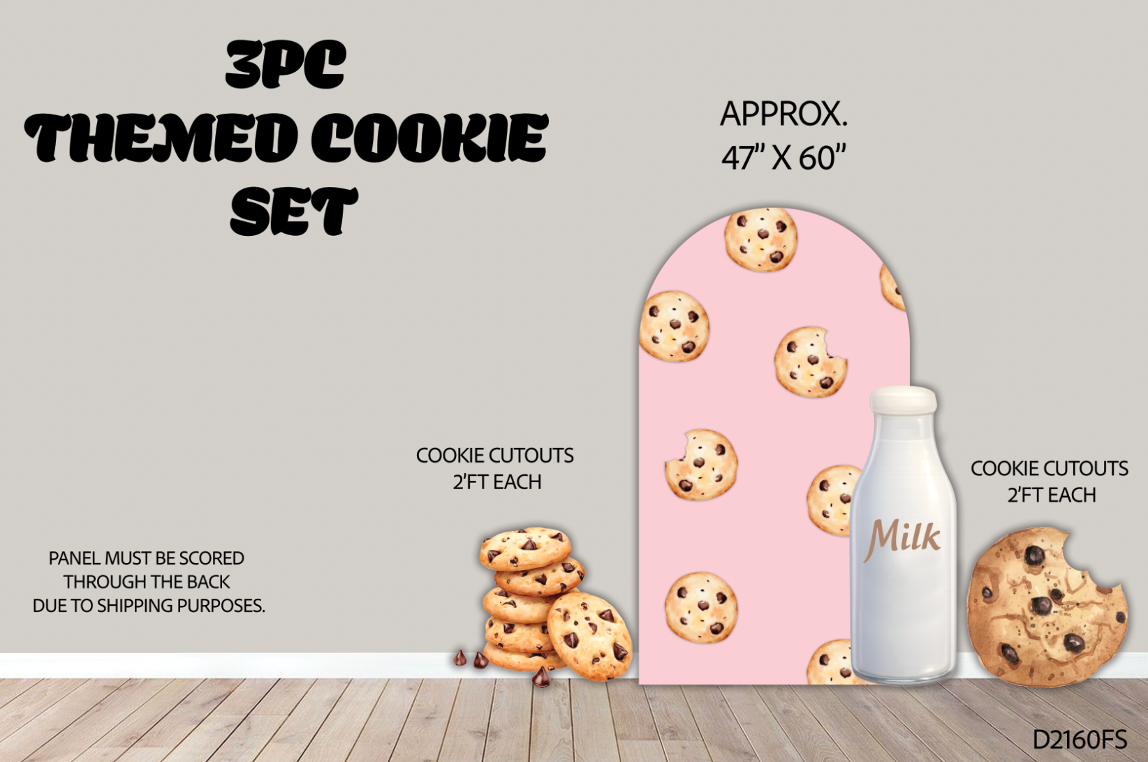 D2160 COOKIE SET, COOKIE PANEL
