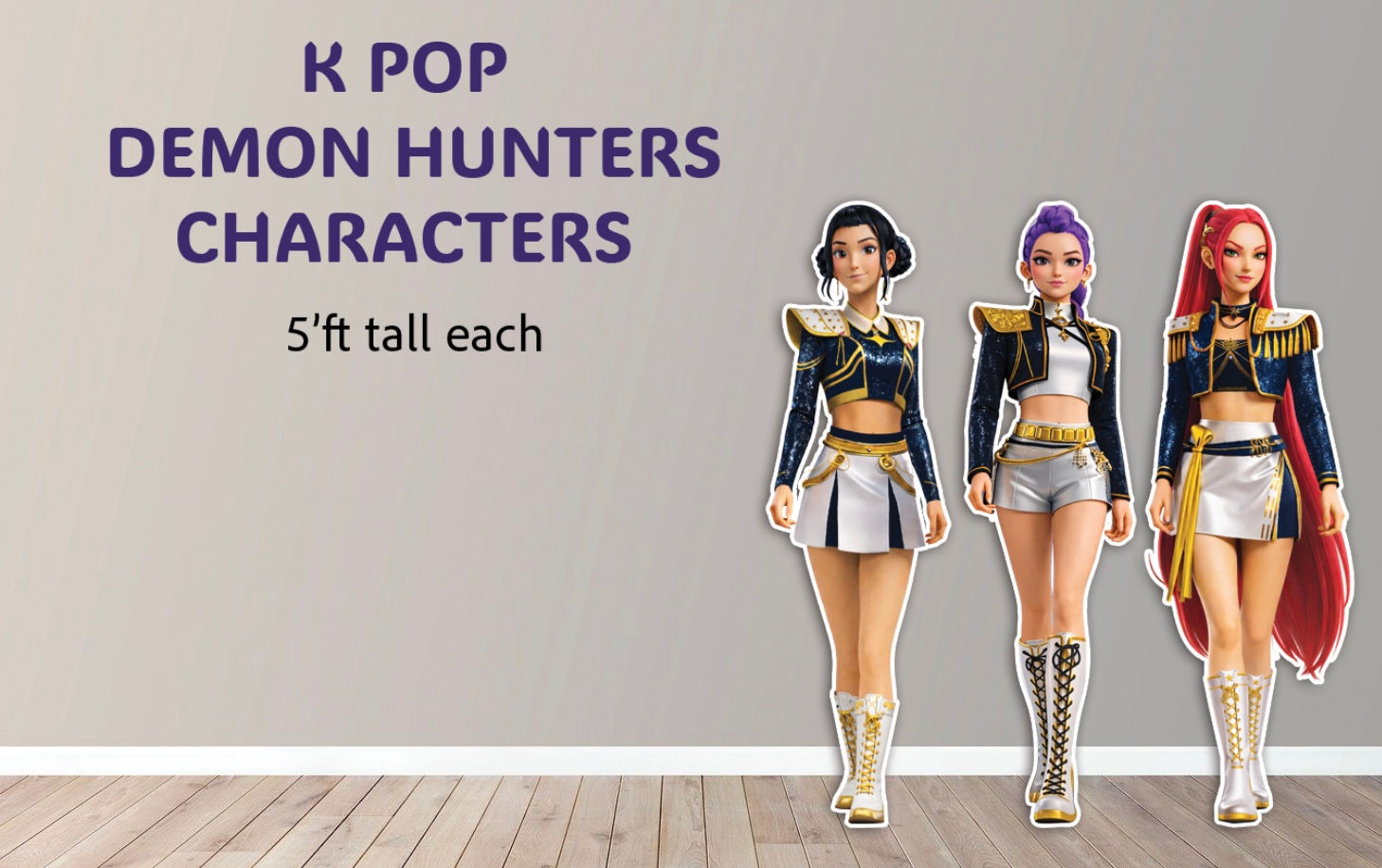D2266 QS3 K POP CHARACTERS