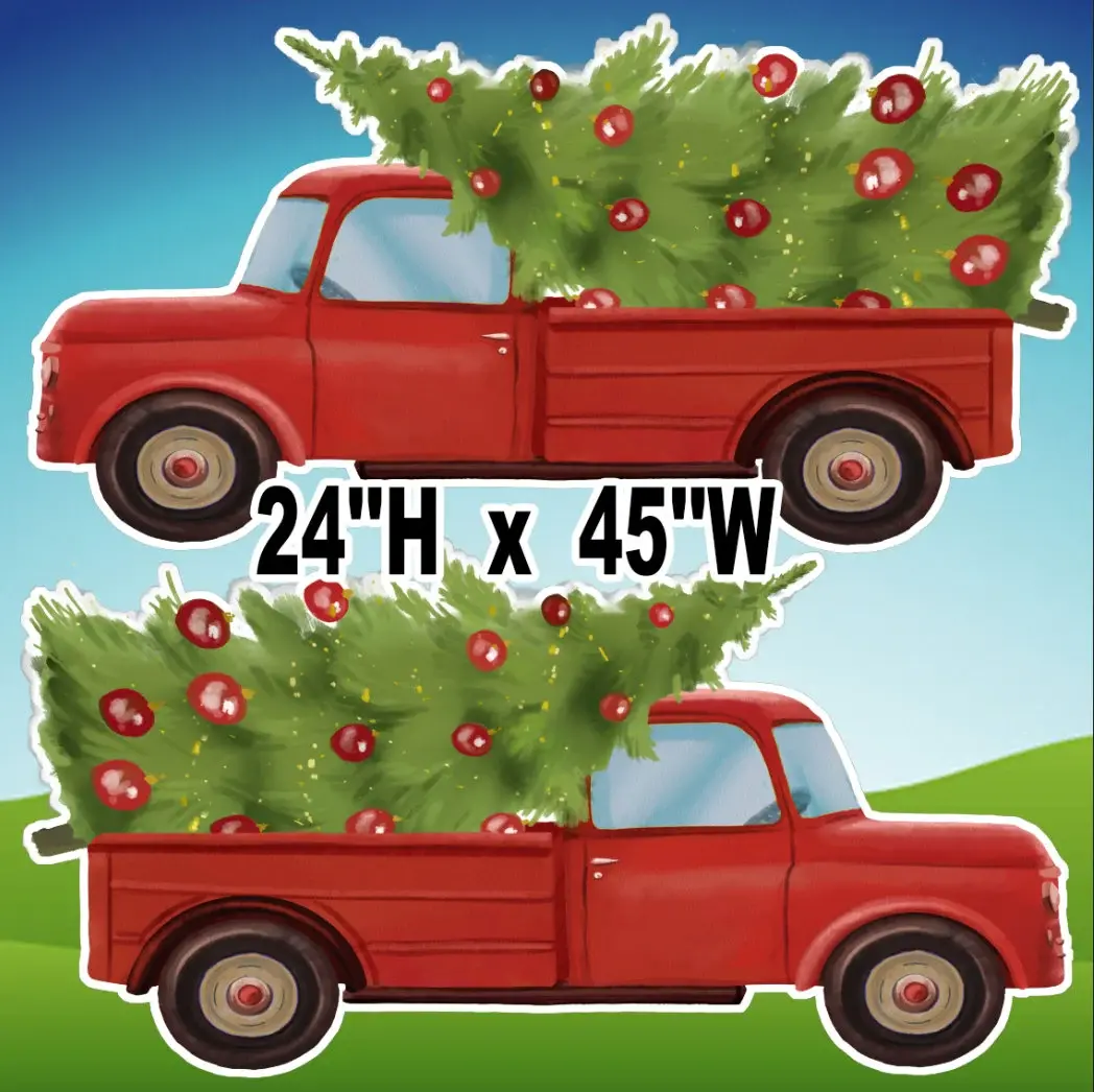 D057 HS CHRISTMAS TRUCK PARTY PROPS