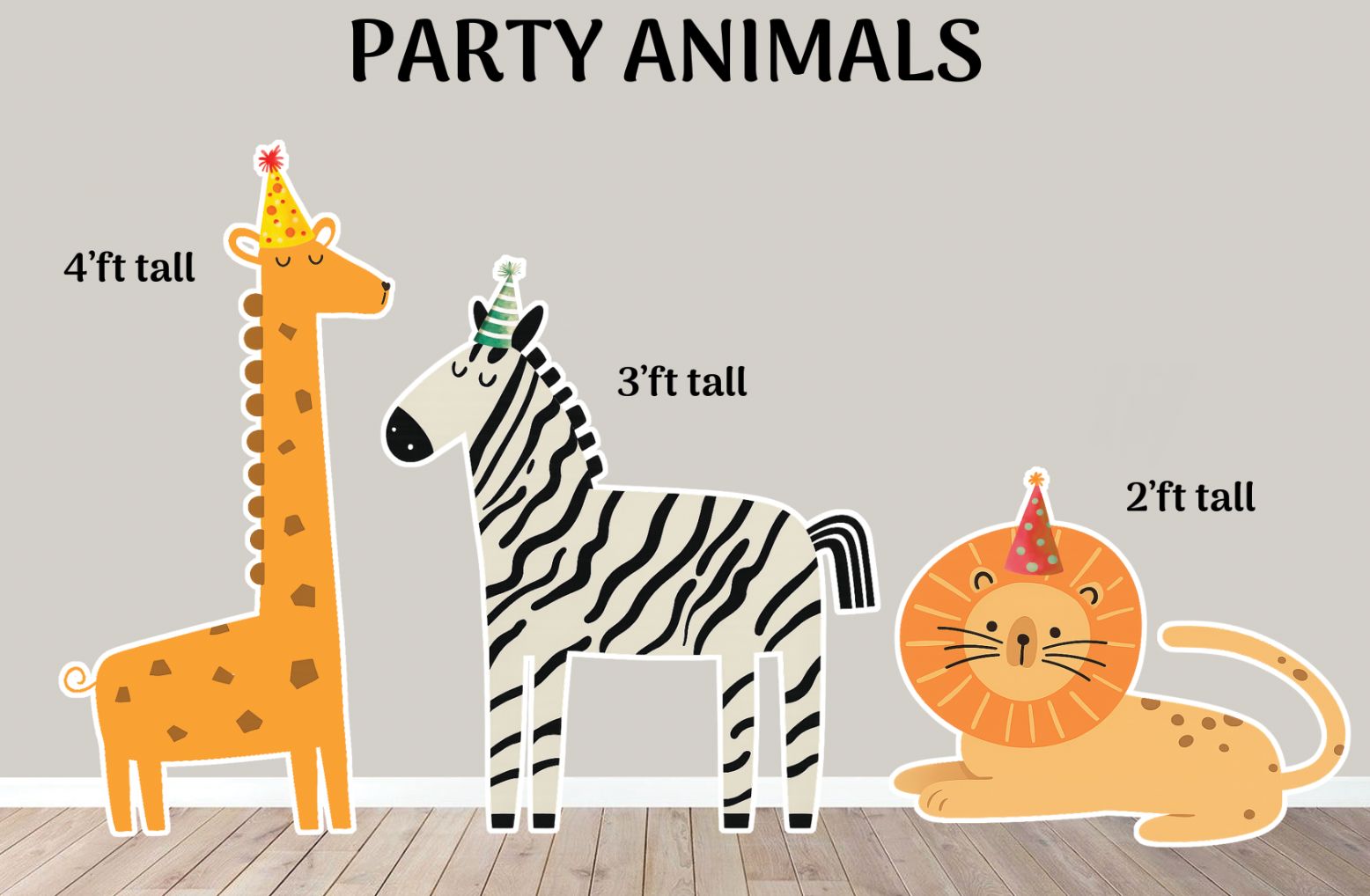 D2209 QS3 PARTY ANIMALS