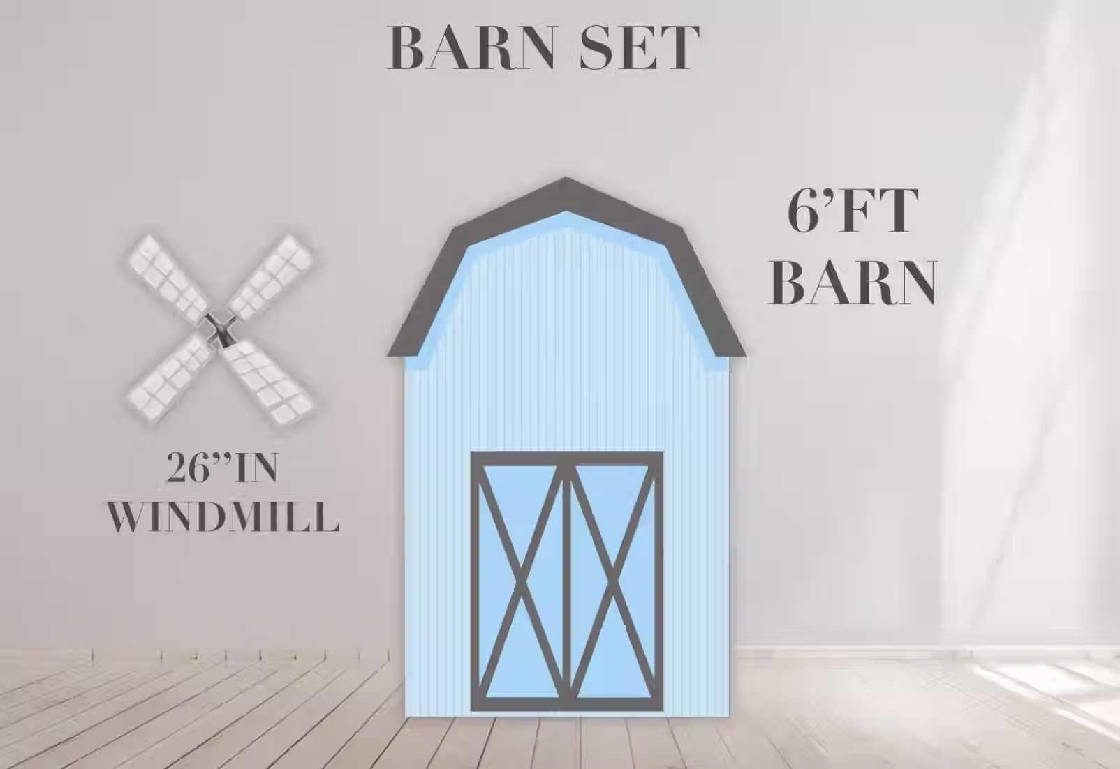 D1160 FS BLUE BARN