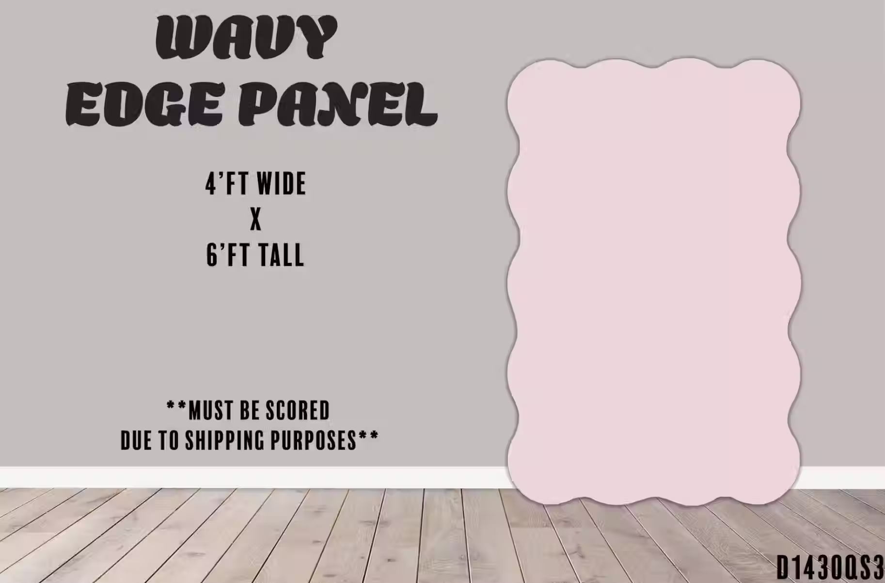 Party prop panel, Decor, UV printed, coroplast cutout party decorations: color