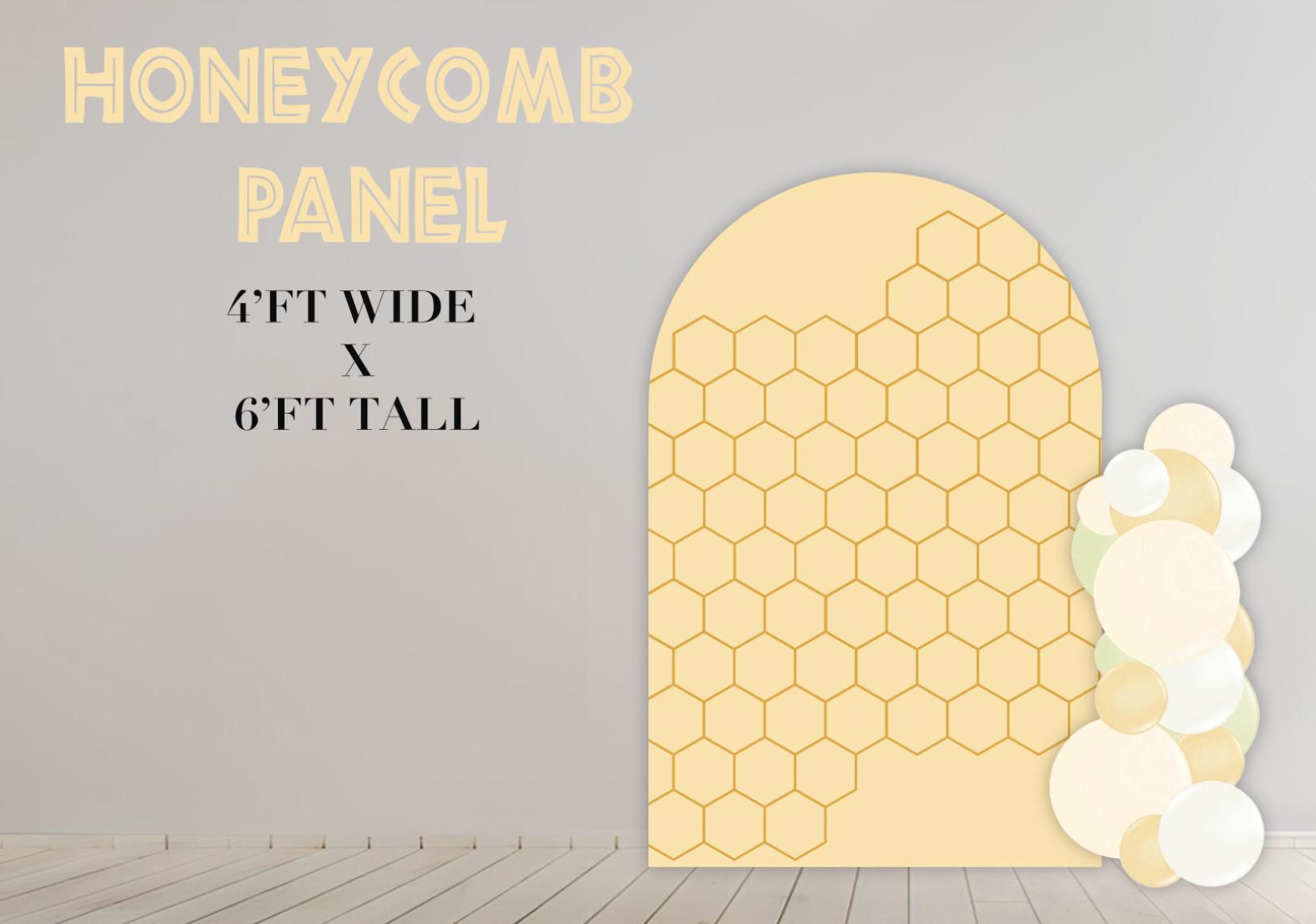 Bee theme, Honeybee theme, Honeycomb panel, Bee panel