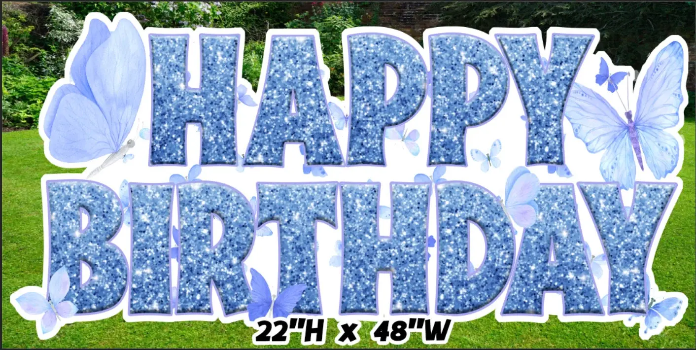 Party Props, Easy Party Prop, Birthday, Birthday sign Cutouts