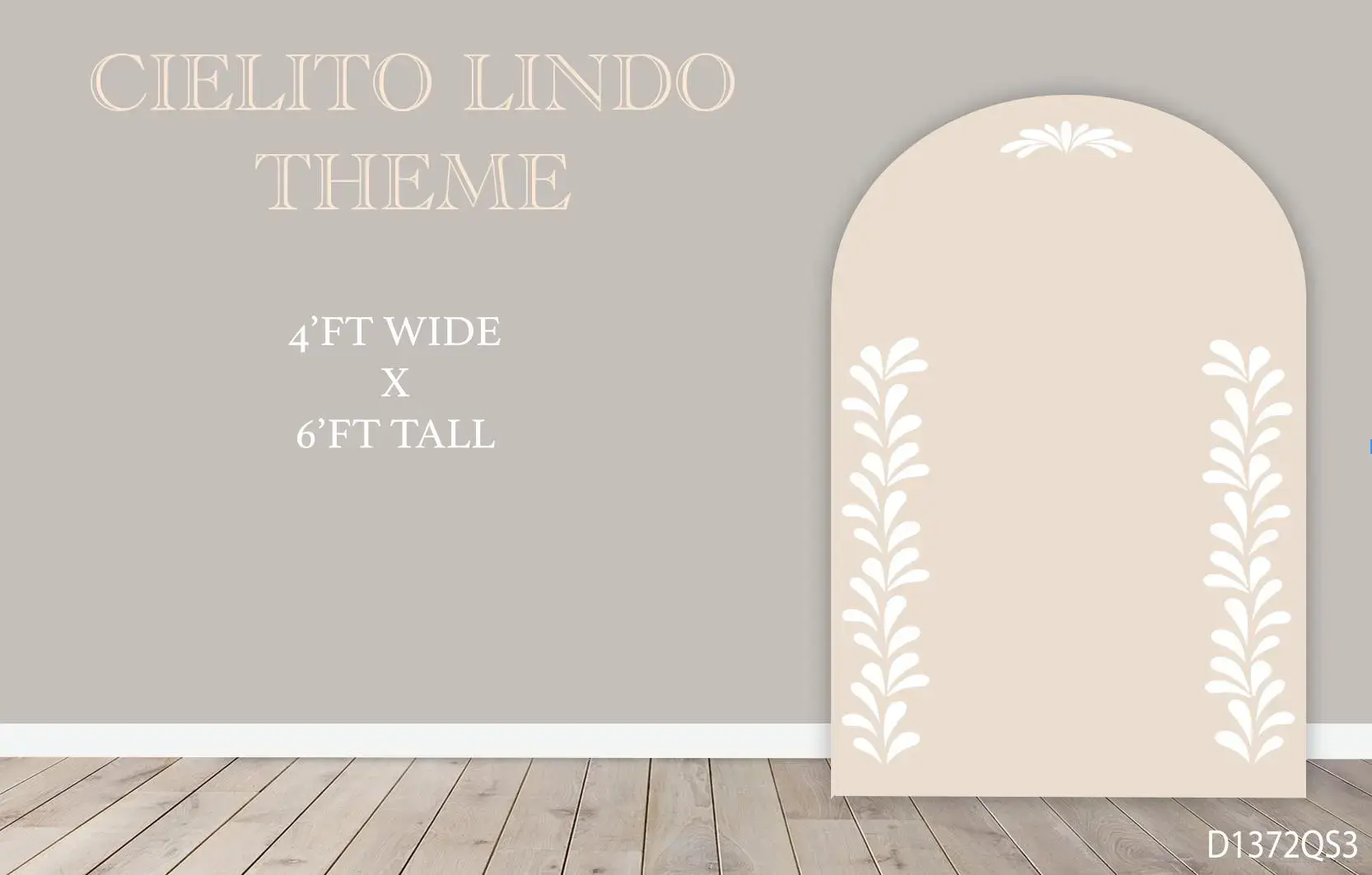 Party Panel decor, UV printed, coroplast cutouts party decorations: Cielito