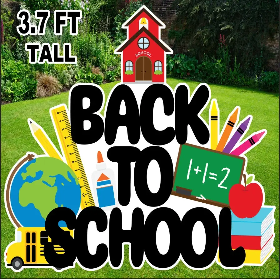 D227 HS BACK TO SCHOOL PARTY PROPS