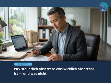 PKV-Beiträge von der Steuer absetzen