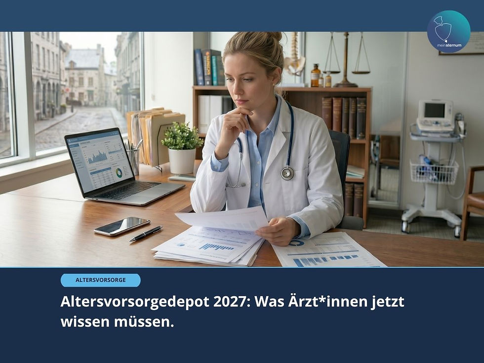 Altersvorsorgedepot Ärzte