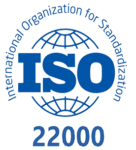 ISO 22000 Certified – Food Safety Management