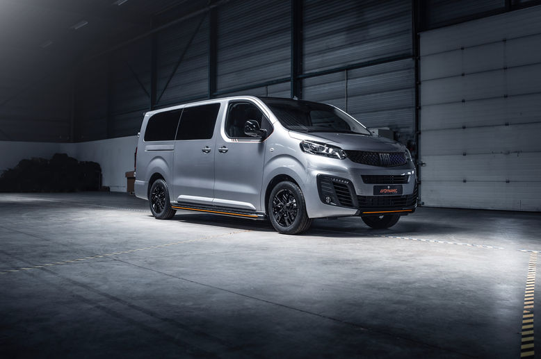 Fiat Scudo Dynamic - Artense Grey - front