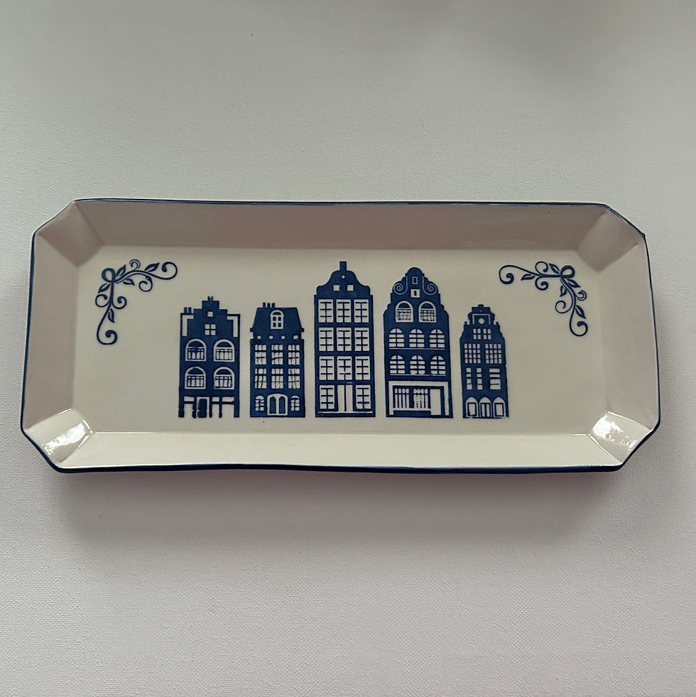 Silk Screen Printing on Clay with Dianne Wright