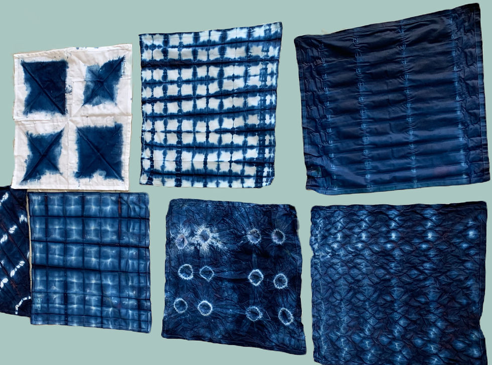 Japanese Indigo Shibori with Michelle Blanchette